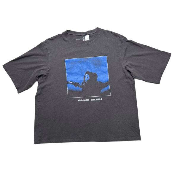 Vintage look Billie Eilish Hit Me Hard And Soft Tracklist T Shirt Medium / Retro - Picture 2 of 12